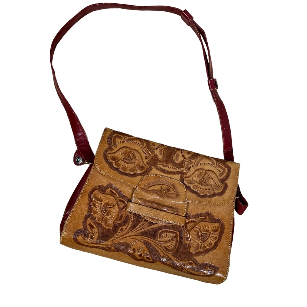 Vintage Embossed‎ Leather Bag